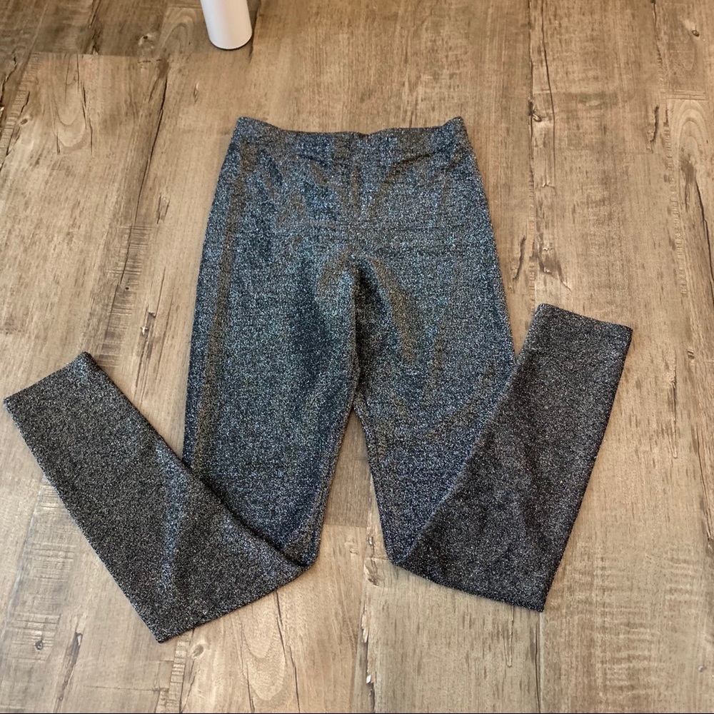 Forever 21 Sparkly High Waisted Leggings